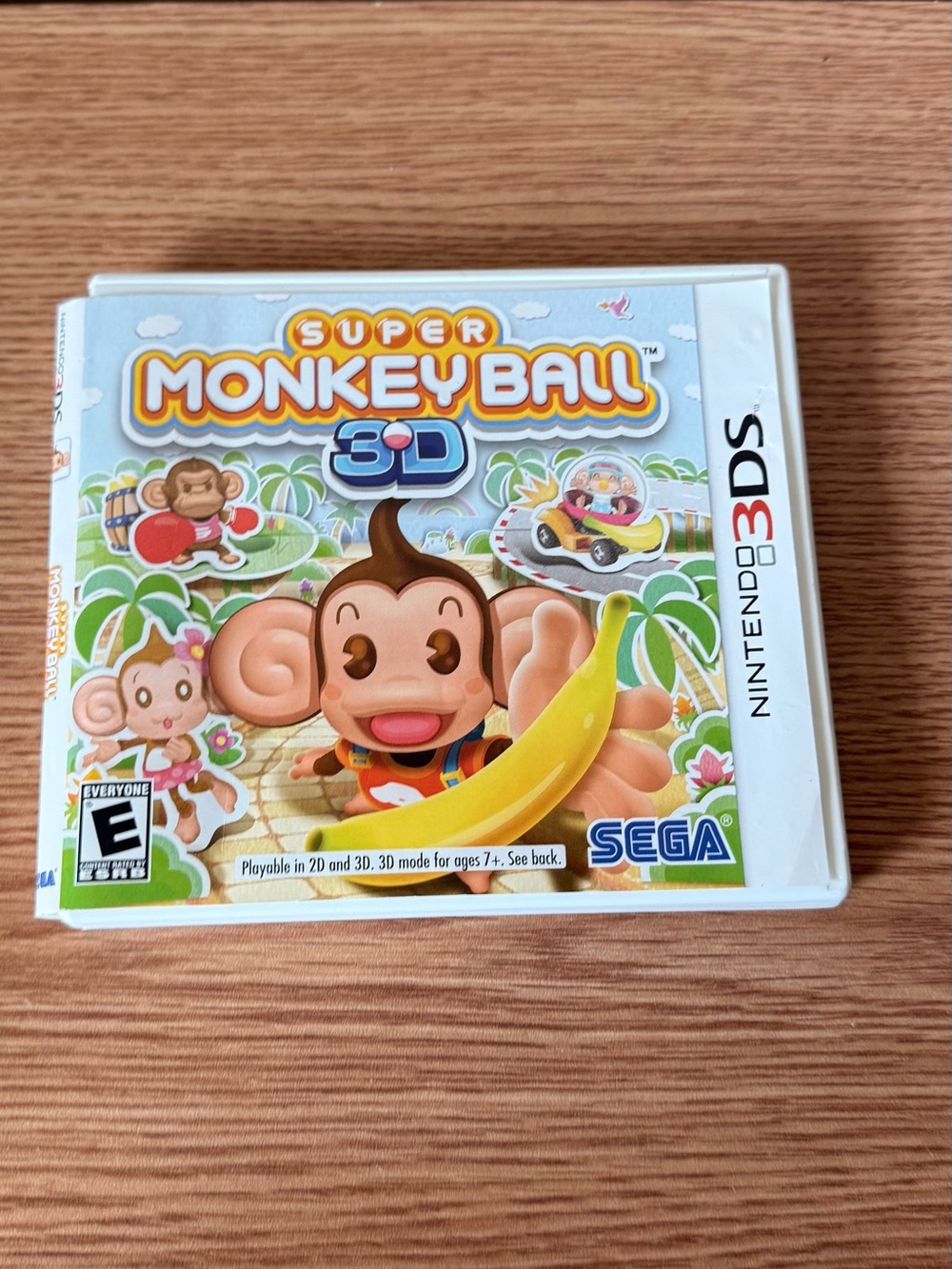 Super Monkey Ball 3D - Yellow Cover (Nintendo 3DS)